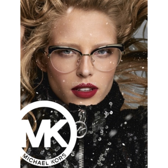 Michael Kors Eyeglasses - CAT EYE CLUBMASTER STYLE 53-18-140 - Picture 6 of 6